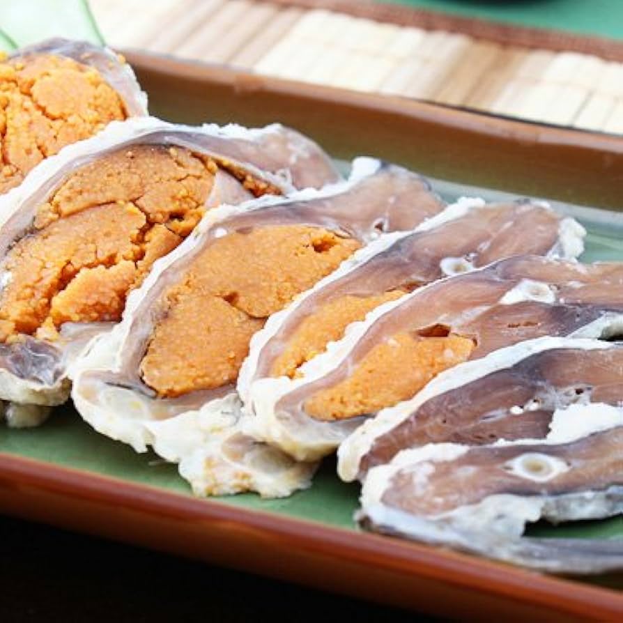Amazon.co.jp: 竜王ふなずし工房 鮒寿司スライス小 滋賀県伝統の